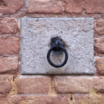 un anello per assicurare le briglie